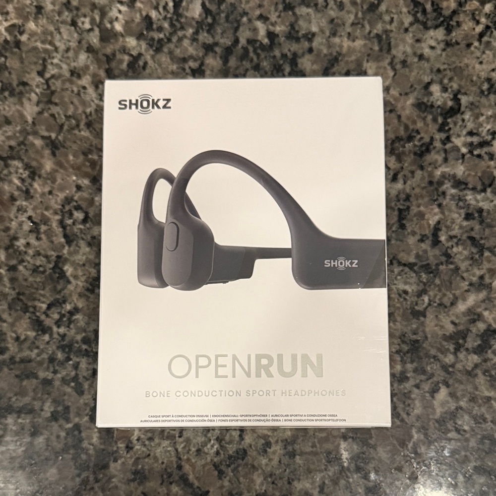 Shokz OpenRun Headphones - Black NWT
